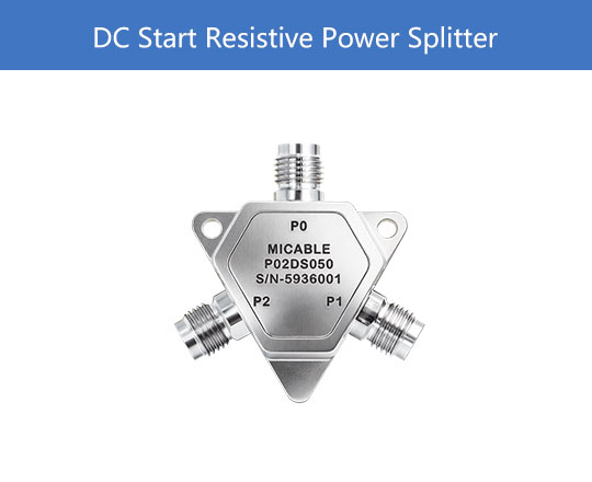 DC Start Resistive Power Splitter
