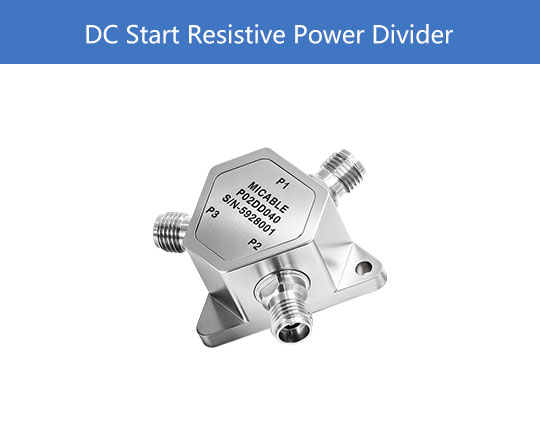 DC Start Resistive Power Divider
