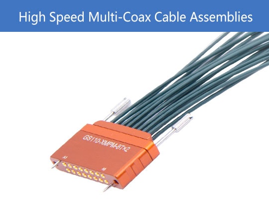 High Speed Multi-Coax Cable Assemblies